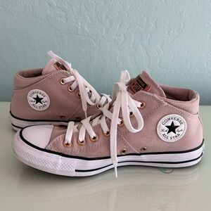 Converse Mauve High-Top Sneakers